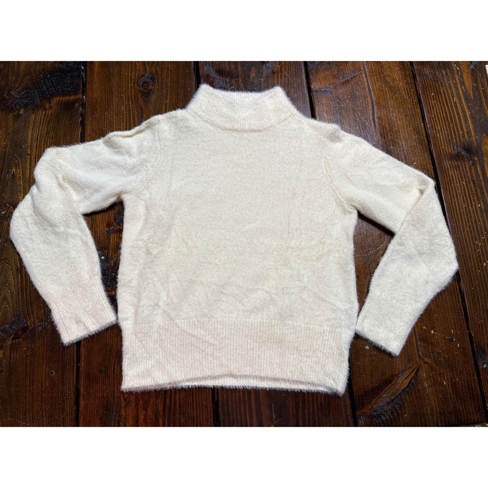 Who What Wear Eyelash Knit Mock Neck Sweater Sz Small